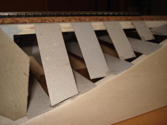 Brücke Bahndamm Grundgerüst