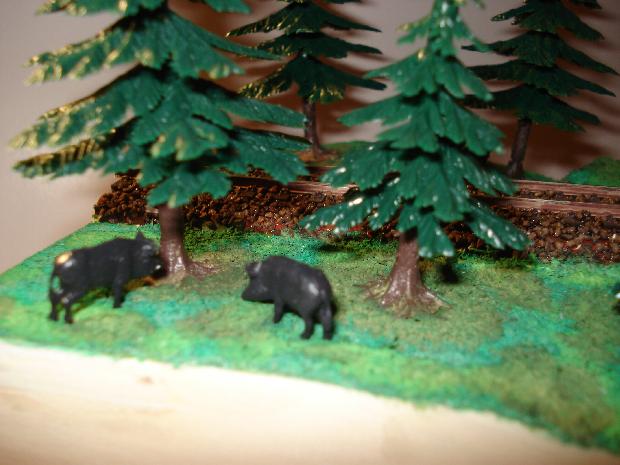 Brücke Wildschweine